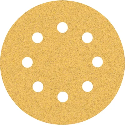 Image de Bosch 5x Expert C470 Papier abrasif à 8 trous pour ponceuse excentrique 115 mm G 80 - 2608900796