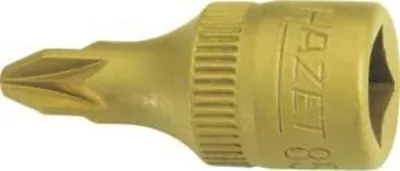 Image de Embout de tournevis Hazet 8507-PZ1 - Emboîtement carré creux 6,3 mm (1/4 pouce) | 8507-PZ1