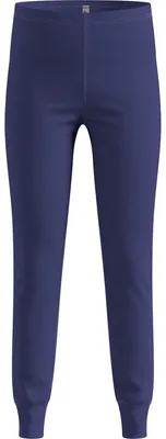 eng anliegende Kinderleggings mit elastischem Bund und Bündchen an den Beinen