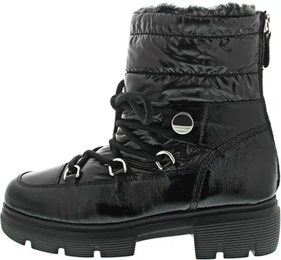 Produktbild von Paul Green Boots 9110-002, Lack/Brush, Schwarz, Damen