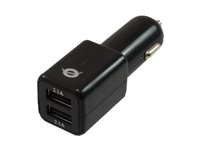 Immagine prodotto di Conceptronic CUSBCAR4A CONCEPTRONIC Ladegerät USB Car        Charger 2 USB/ 4.2 A