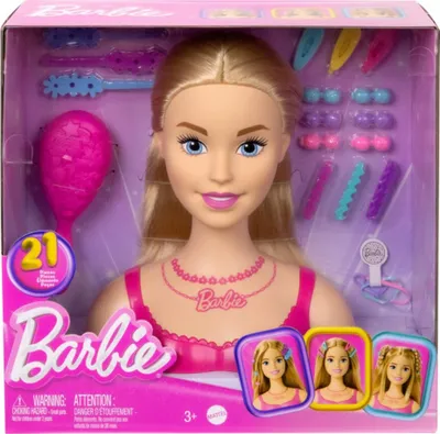 Produktbild von Deluxe Styling-Kopf blond | Barbie HMD88 | Mattel | Frisierkopf