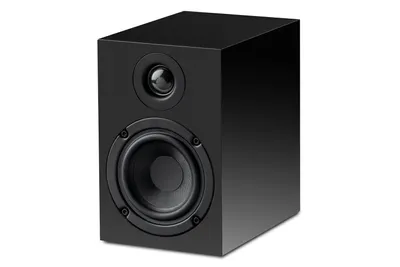 Produktbild von Pro-Ject Speaker Box 3 E, 2-Wege, 2.0 Kanäle, Kabelgebunden, 100 W, 83 - 20000 Hz, Schwarz