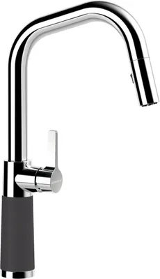 Produktbild von Schock Küchenarmatur SC-530 Cristadur ausziehbarer Auslauf Green Line Dusk