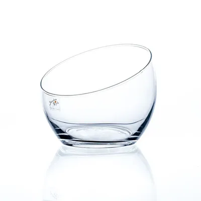 Produktbild von Glasschale BEXA mit schrägem Rand D. 18,5cm H. 15,5cm rund Sandra Rich