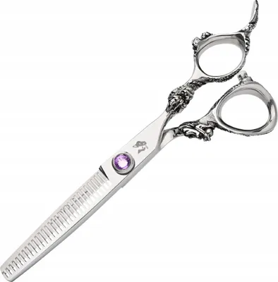 Obrázek produktu pro WOLF Přímé nůžky na zastřihování vlasů 5,5" Sharky s offsetovým provedením pro praváky, určené pro použití v kadeřnickém salonu, z řady Professional.