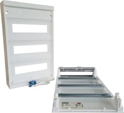 Productafbeelding van ABN AMIGO KV AP 3x12(+2) TE IP30 A36A, zonder deur. Afmetingen (B x H x D): 300 x 495 x 106 mm