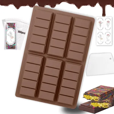Image de DAILIENFUS Silicone Moule à chocolat Dubaï Set avec accessoires