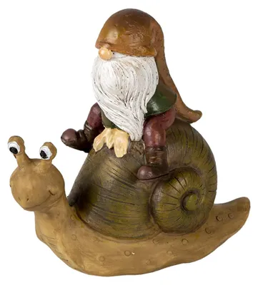 Produktbild von Clayre & Eef Figur 10x5x10 cm Braun Kunststoff