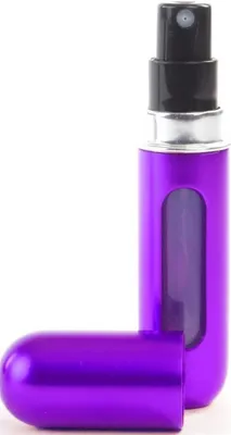 Produktbild von Moderne Violette Parfümflasche - Kompakt & Praktisch KP851
