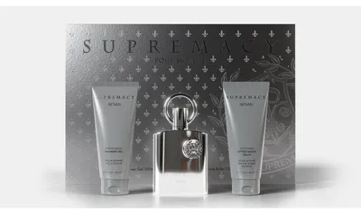 Productafbeelding van Supremacy Silver: parfum (spray), 100 ml + douchegel, 100 ml + aftershave balsem, 100 ml