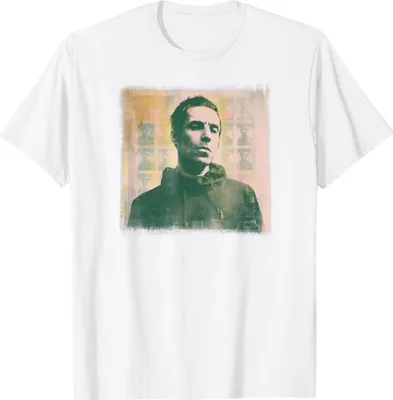 Produktbild von Liam Gallagher - T-Shirt für Herren/Damen Uni RO7037 (S) (Weiß)