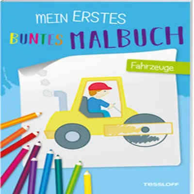 Produktbild von Mein erstes buntes Malbuch. Fahrzeuge