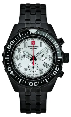 Produktbild von Swiss Alpine Military Herren Uhr Chrono 7076.9172SAM Edelstahl