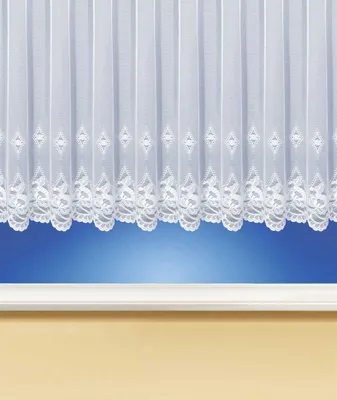 Produktbild von Fenster-Store Doris weiß 125x600