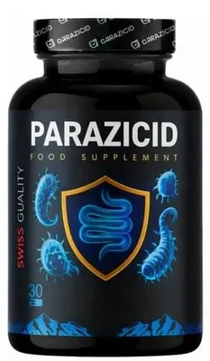 Zdjęcie produktu dla Parazicid – suplement diety wspomagający trawienie, 30 kapsułek