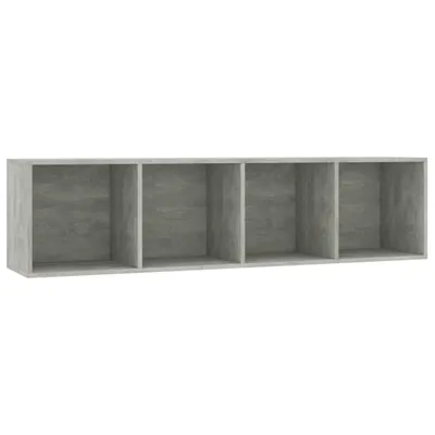 Produktbild von vidaXL Bücherregal/TV-Schrank Betongrau 143×30×36 cm