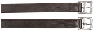 Immagine prodotto di Covalliero staffe in pelle nera per adulti, lunghezza staffe: 145cm