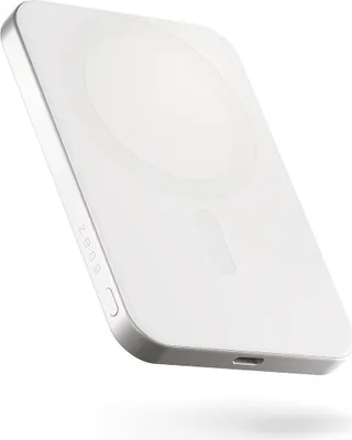 Productafbeelding van ZENS Pro 1 - Draadloze powerbank - slank - 5000 mAh - 15 Watt - aansluiting: USB-C - wit