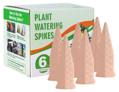 Immagine prodotto di Omgoods - Set di spine autoirriganti - 6 pezzi per piante