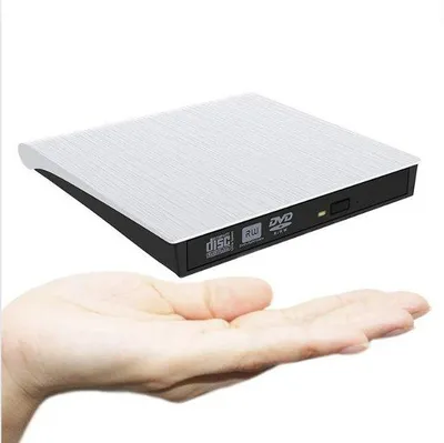 Immagine prodotto di Lettore DVD esterno per laptop USB 3.0 argento, portatile