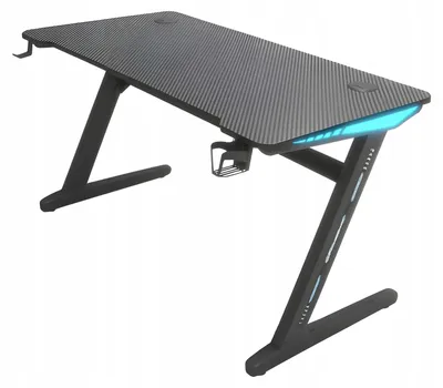 Produktbild von Schreibtisch - Gaming Tisch 140x60x75cm - Computertisch Schwarz - Gaming Schreibtisch - PC Tisch