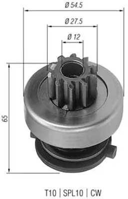 Obrázok produktu pre Pastorky, štartér MAGNETI MARELLI 940113020166