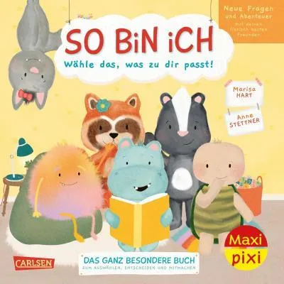Zdjęcie produktu dla Maxi Pixi 481: VE 5: So bin ich: Neue Fragen und Abenteuer mit deinen tierisch besten Freunden (5 Exemplare)