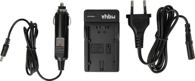 Produktbild von vhbw Ladegerät kompatibel mit Leica Digilux 3, 1 Kamera - Ladeschale, Kfz-Adapter Ladeanzeige