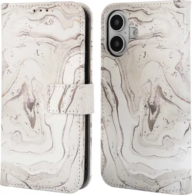 Obrázek produktu pro imoshion Design skládací pouzdro iPhone 16 - Sandy Marble