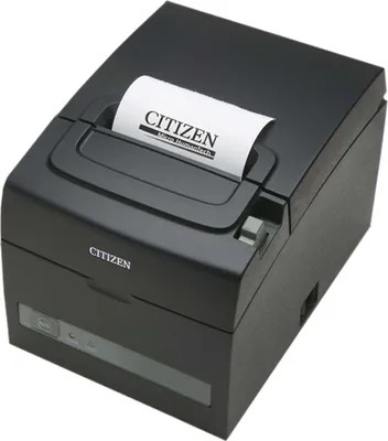 Image de CT-S310II - Imprimante thermique à tickets avec massicot, 80mm, USB + RS232, noir