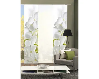 Produktbild von Schiebegardine 3er-Set Padua weiß 60x245 cm