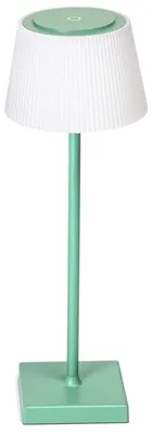 Produktbild von Aigostar LED Akku Tischlampe Kabellos 3600mAh, Tischleuchte Dimmbar mit 3 Lichtmodi, IP54 Wasserdicht Outdoor & Innen, Nachttischlampe für Garten, Restaurant, Wohnzimmer - Grün