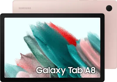 Produktbild von Samsung Galaxy Tab A8, Android Tablet, WiFi, 7040 mAh Akku, 10,5 Zoll TFT Display, vier Lautsprecher, 32 GB/3 GB RAM, Tablet Pink