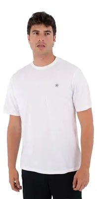 Produktbild von Hurley Printing Press Icon Circle Kurzarm-t-shirt Weiß L Mann Weiß L