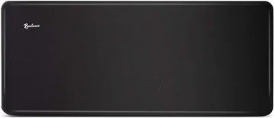 Image de Tapis pour tasseur à café, noir, 12,7 x 30,5 cm, en silicone
