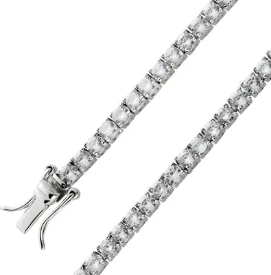 Produktbild von Tennisarmband Silber 925 weiße Zirkonia  18