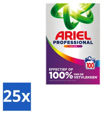 Produktbild von 25 x Ariel Professional Color Waschmittel - 5,5 kg - Vorteilspackung - 25 Stücke
