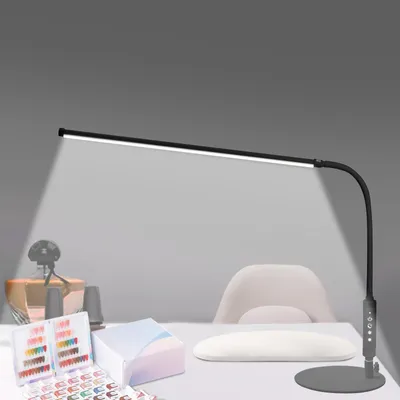 LED-Schreibtischlampe 60 cm, dimmbar, 18 W, Touch, flexibel