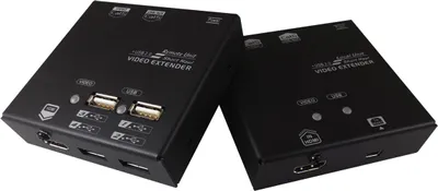 Produktbild von VALUE KVM Verlängerung über Cat.5e/6, HDMI, 4x USB