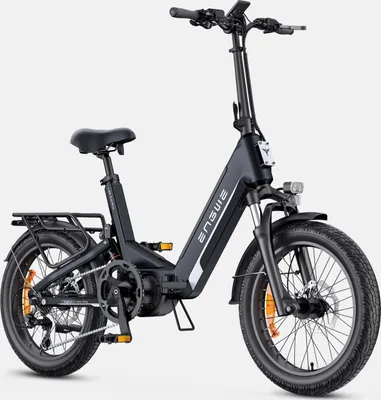 Produktbild von E-Bike L20 3.0 PRO - Motor 250W Akku 48V15AH 20 Zoll TUV Hydraulische Scheibenbremsen - Schwarz