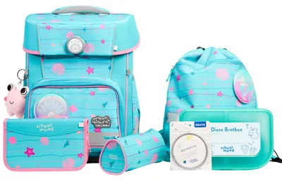Image de School Mood Champion Pro Lilly (sirène), set de cartables 7 pièces