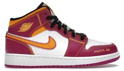 Productafbeelding van Jordan 1 Mid Dia de los Muertos (maat GS) - EU 40