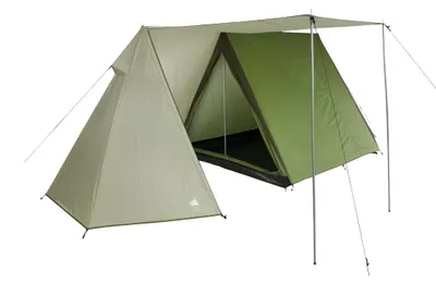 Image de Tente de camping pour 3 personnes - Imperméable avec entrée