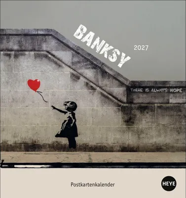 Produktbild von Banksy Postkartenkalender 2027