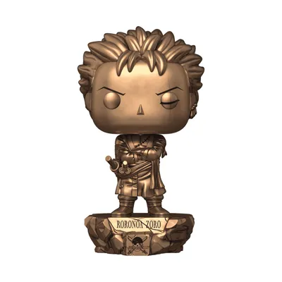 Produktbild von Funko Pop! Plus: One Piece - Roronoa Zoro #1901 Bronze Statue Funko Exclusive