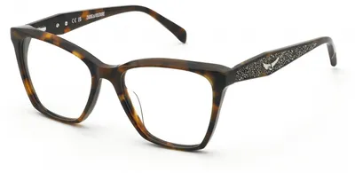 Produktbild von Zadig&voltaire VZV501S Avana scura lucida 54/17/140 Damen Brillen