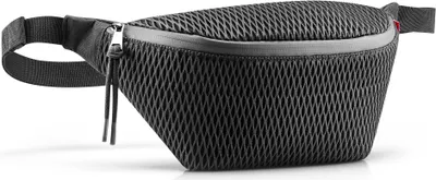 Image de reisenthel extralite beltbag sac à bandoulière sac ventral mesh noir GL7082