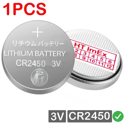 Produktbild von Lithium Power CR 2450 3V Batterie Knopfzelle CR2450 - CMOS Battery