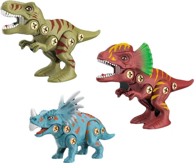 Produktbild von Dino-Schraubset mit Elektroschrauber 20 cm